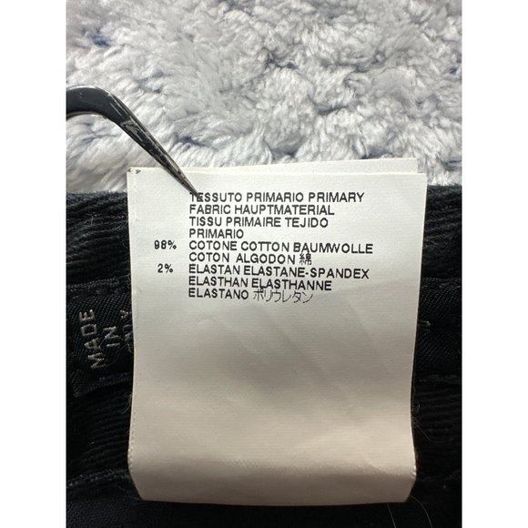 D Squared Jeans Womens 40 Black Skinny Ankle Zip Button Fly Low Rise - Picture 12 of 12